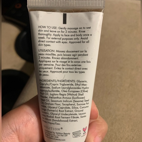 Volition Turmeric Brightening Polish - Picture 2 of 2